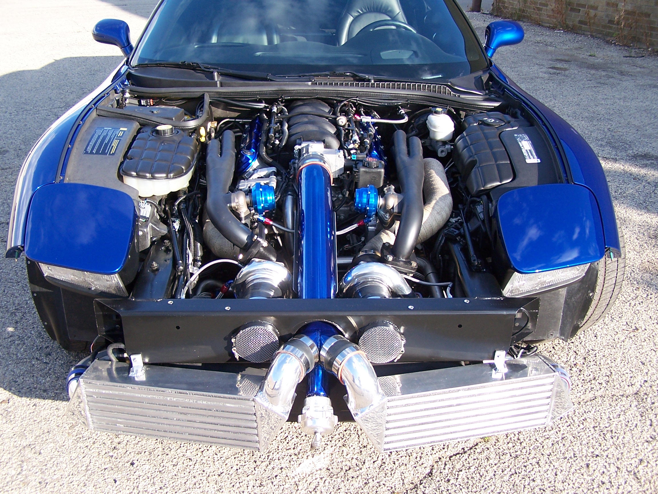 V12 Twin Turbo с нагнетателем